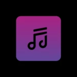 music app android application logo